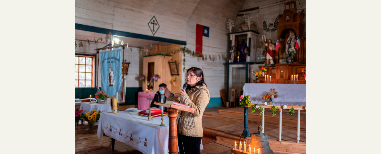 misa iglesia de huyar