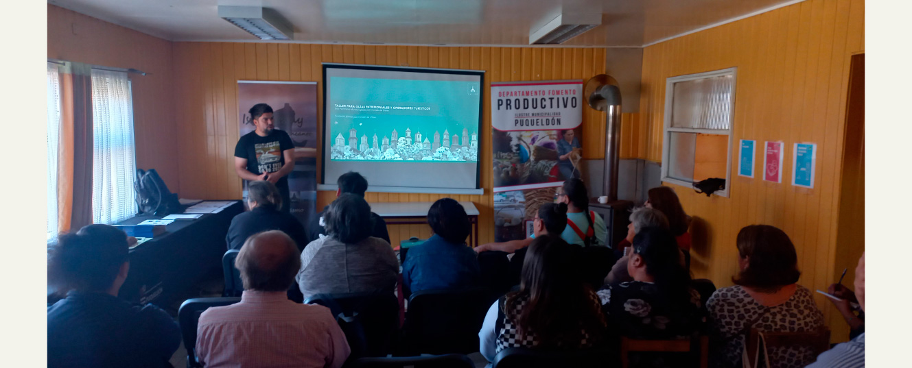 exposición a un grupo de personas