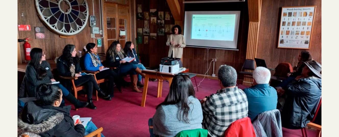 presentación a un grupo de persona