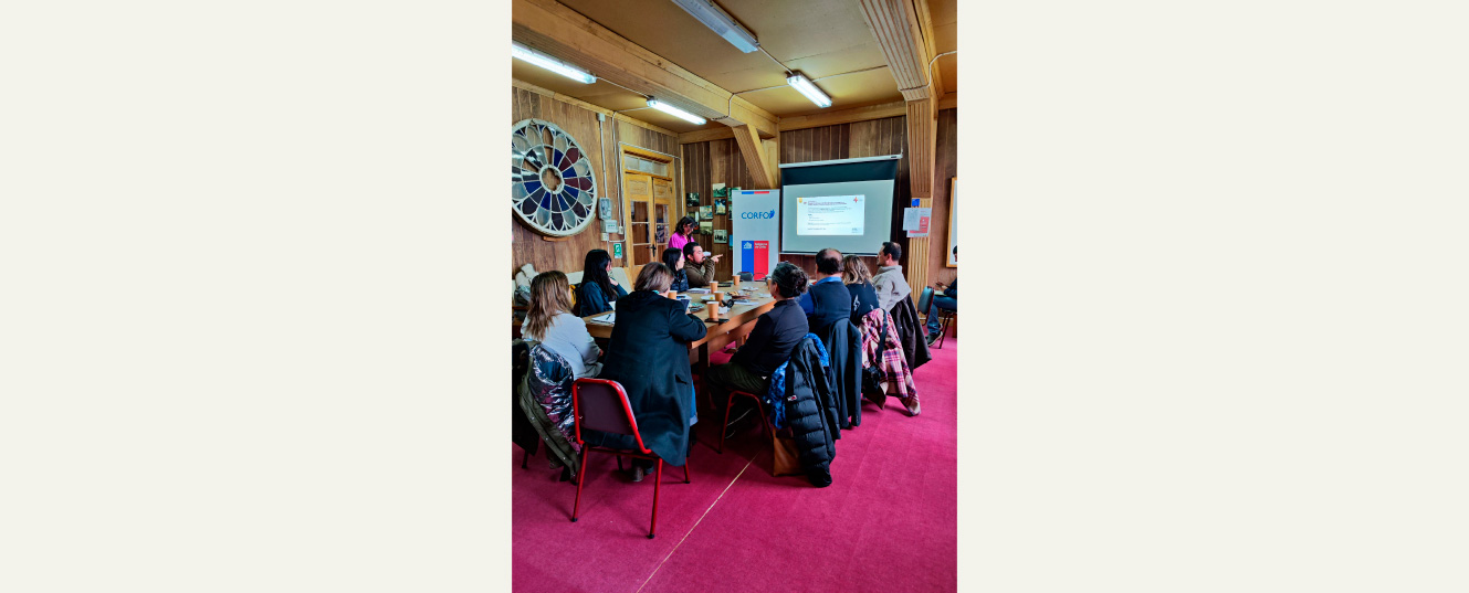presentación a un grupo de personas